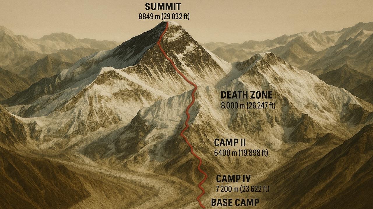 Death Zone on Everest