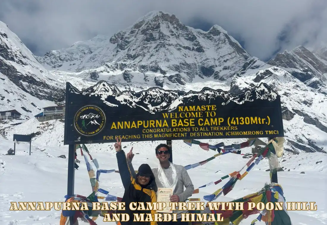 Annapurna Base Camp Trek with Poon Hill and Mardi Himal