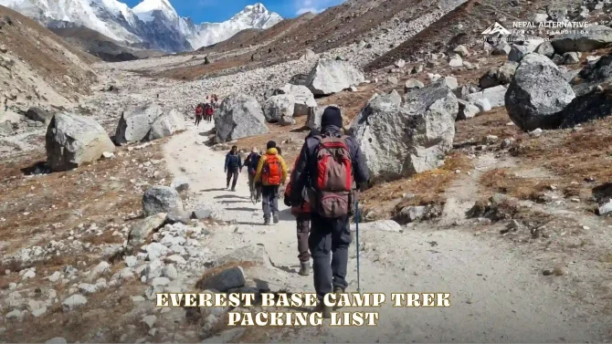 Everest Base Camp Trek Packing List