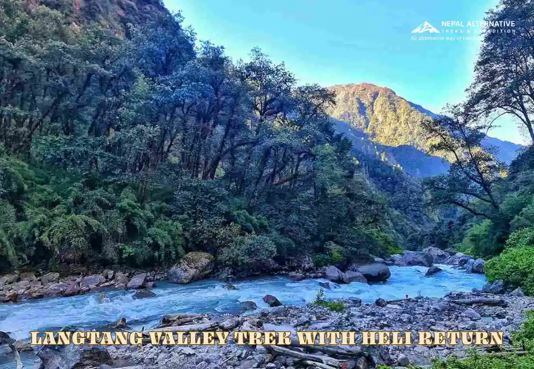 Langtang Khola at Langtang Region