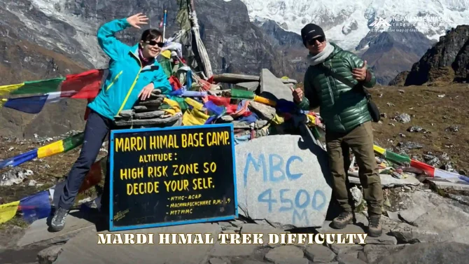 Mardi Himal Trek Difficulty 