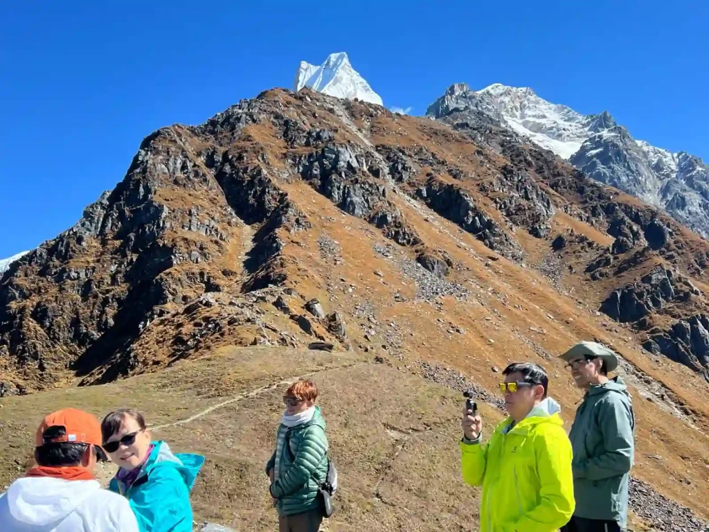 Mardi View point Trekking to Mardi himal view point