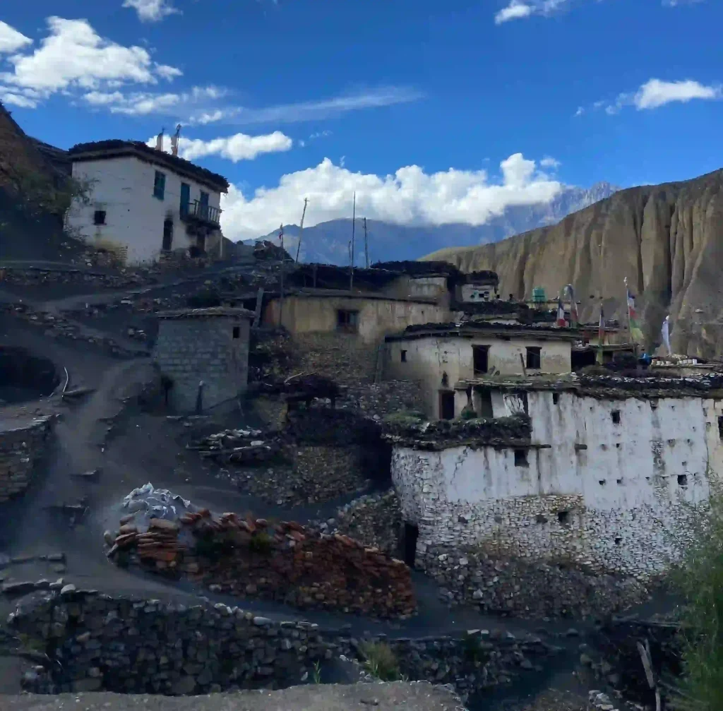 Scene of Jomsom Jomsom