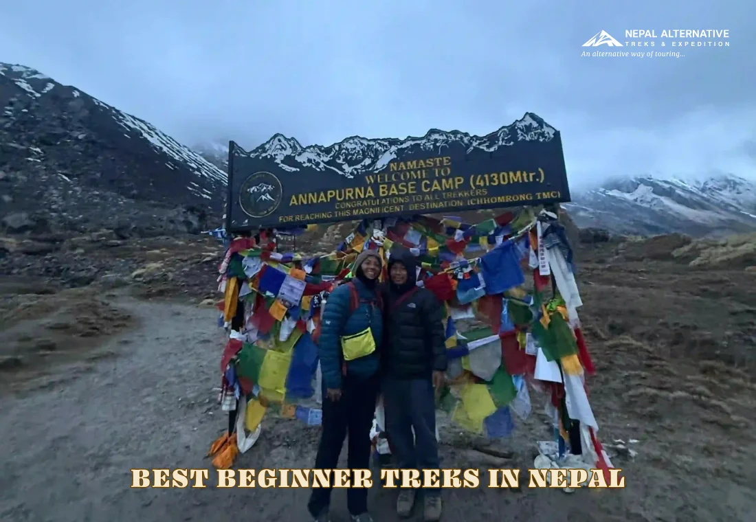 Best Beginner Treks in Nepal Banner