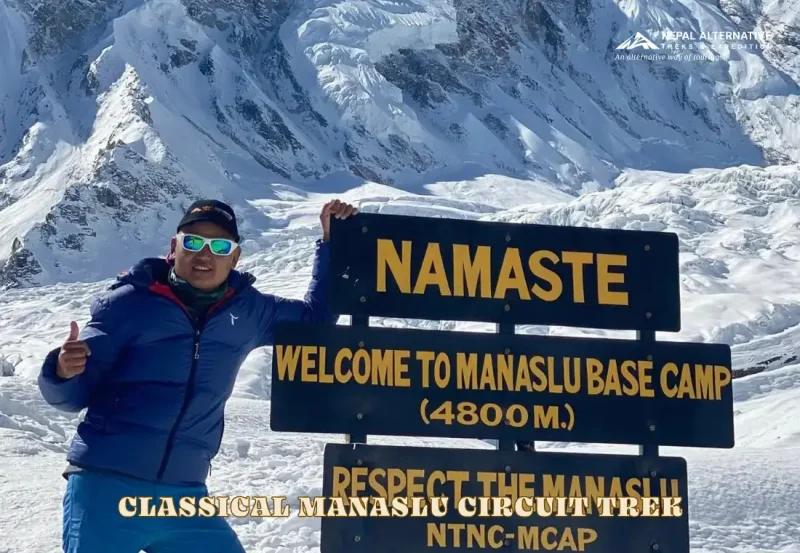 Classical Manaslu Circuit Trek Banner Image