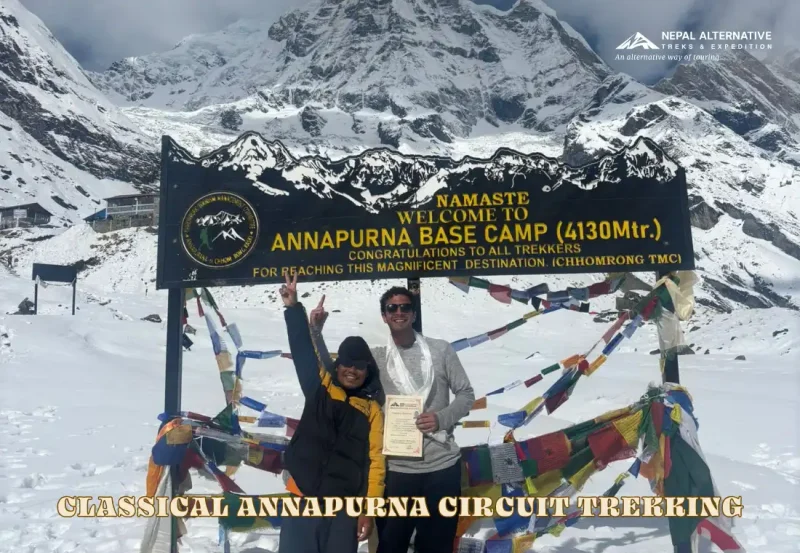 Classical Annapurna Circuit Trekking