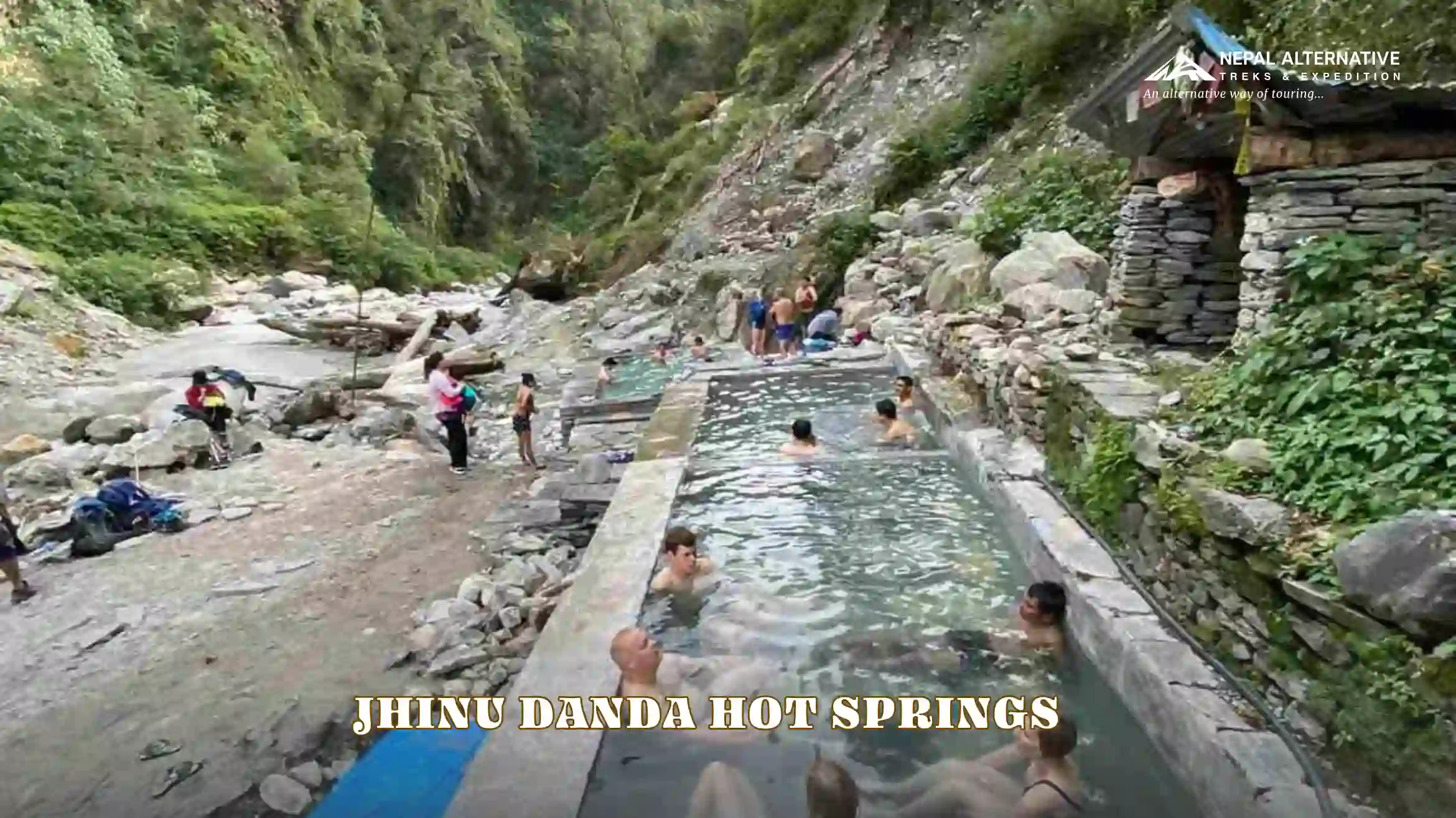 Jhinu Danda Hot Springs Banner