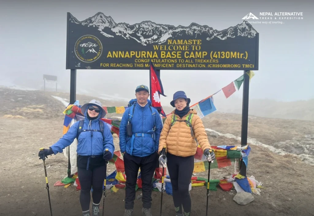 Annapurna base camp trek with NAT Annapurna base camp trek with NAT