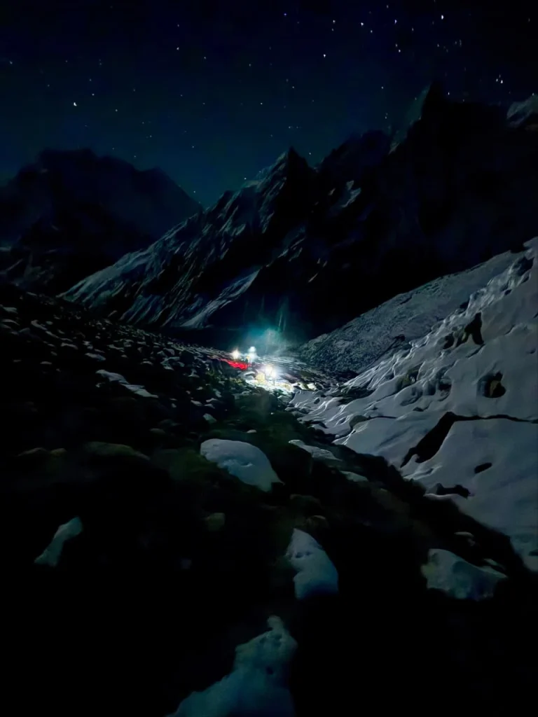 Manaslu at Night Manaslu at Night